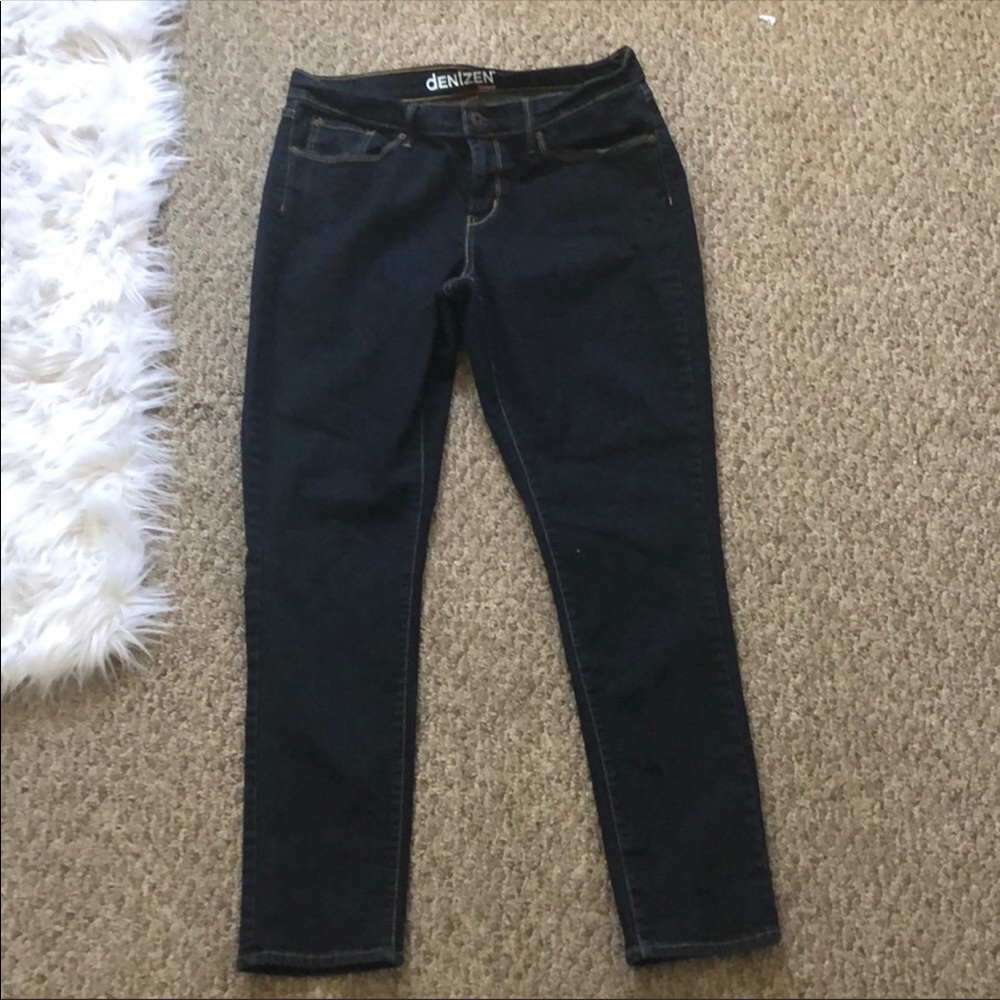 Denizen curvy skinny dark wash jeans